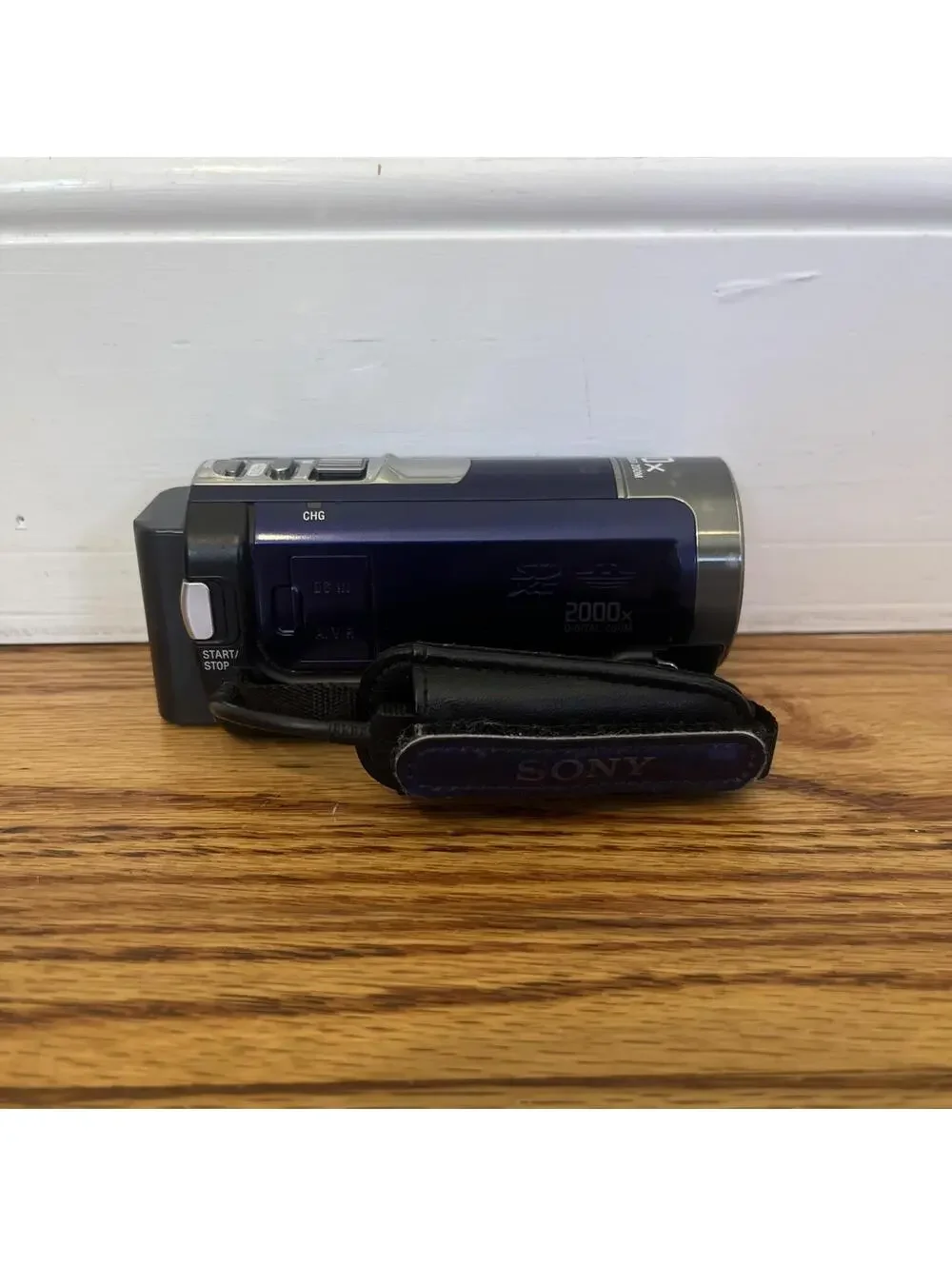 Sony Handycam DCR-SX45 (Blue) Digital Camcorder Touchscreen With Battery